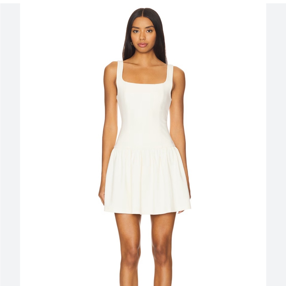 Revolve Rue Sophie Drop Waist Mini Dress